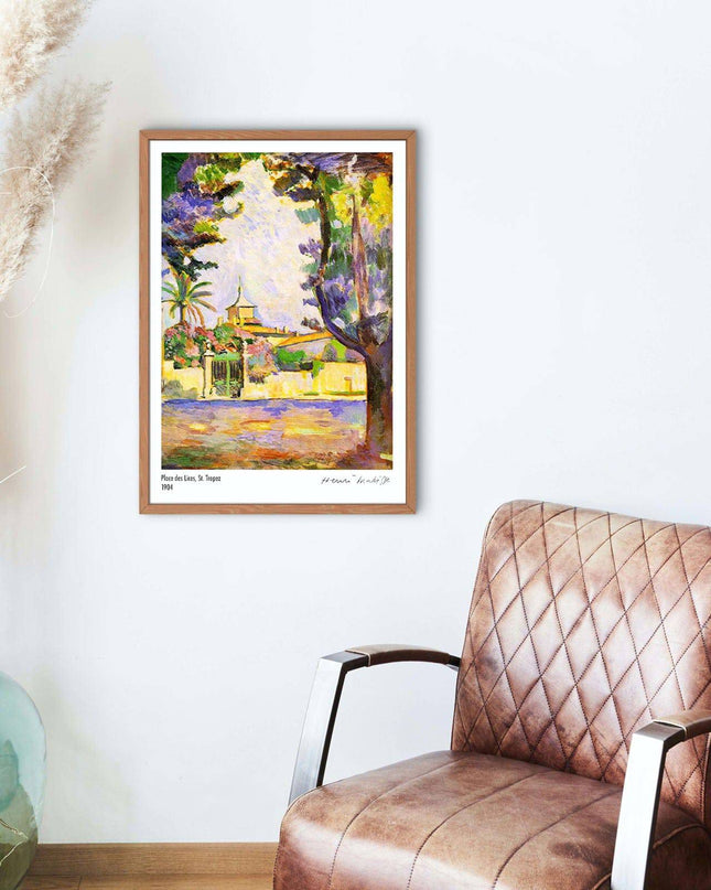 Henri Matisse - Place des Lices, St. Tropez Poster