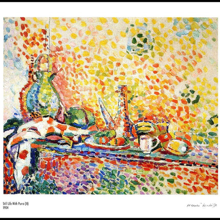Henri Matisse - Still Life with Purro II Poster
