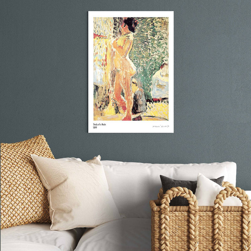Henri Matisse - Study of a Nude Poster