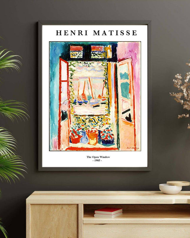 Henri Matisse - The Open Window Poster