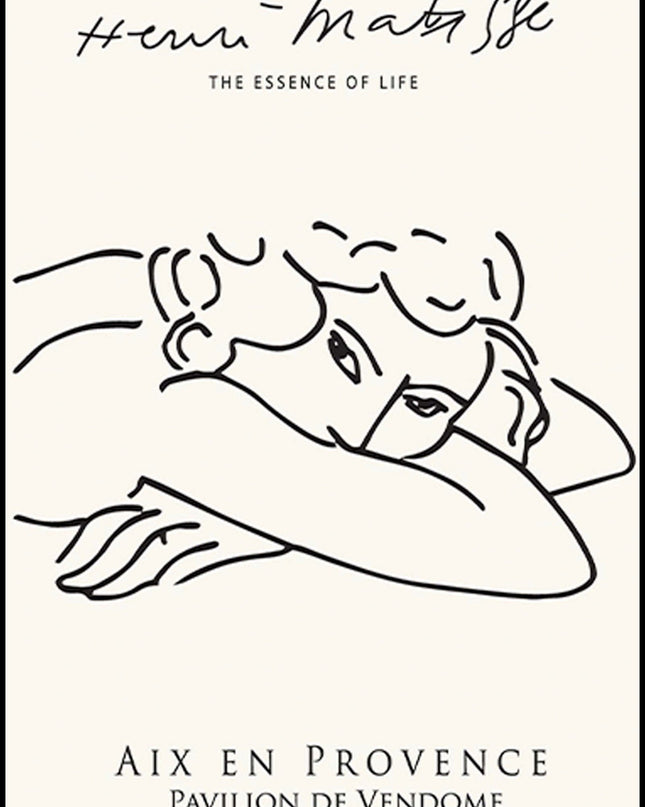 Henri Matisse The Essence of Life Exhibition No1 Poster