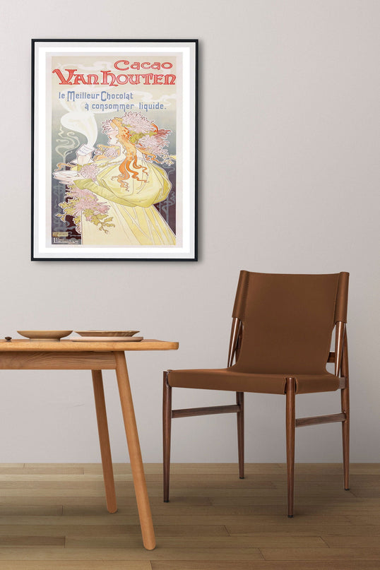 Henri Privat-Livemont - Cacao Van Houten Poster