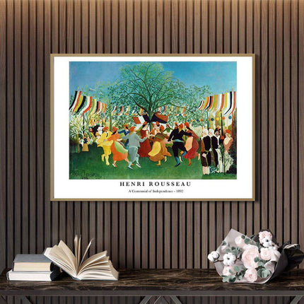 Henri Rousseau - A Centennial of Independence Poster