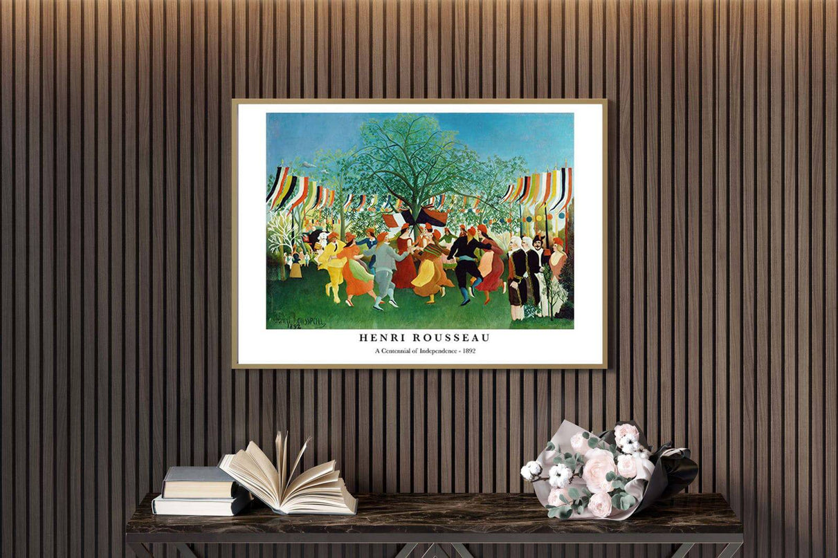 Henri Rousseau - A Centennial of Independence Poster