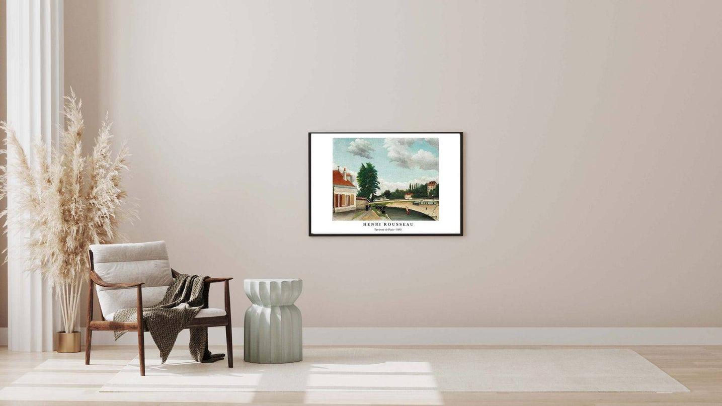 Henri Rousseau - Environs de Paris Poster