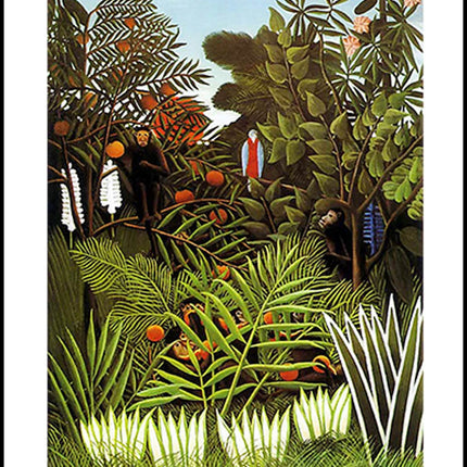 Henri Rousseau - Exotic Landscape Poster