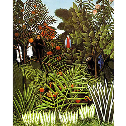 Henri Rousseau - Exotic Landscape Poster