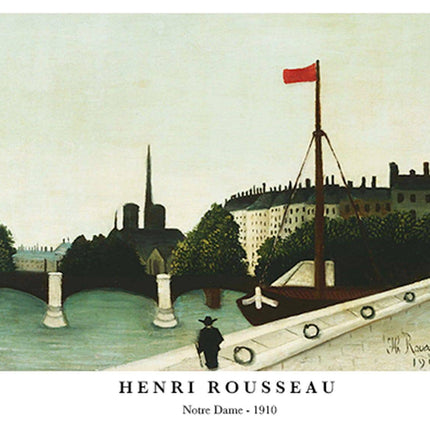 Henri Rousseau - Notre Drame Poster