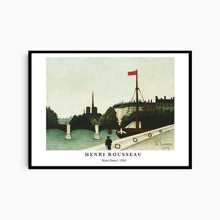 Henri Rousseau - Notre Drame Poster