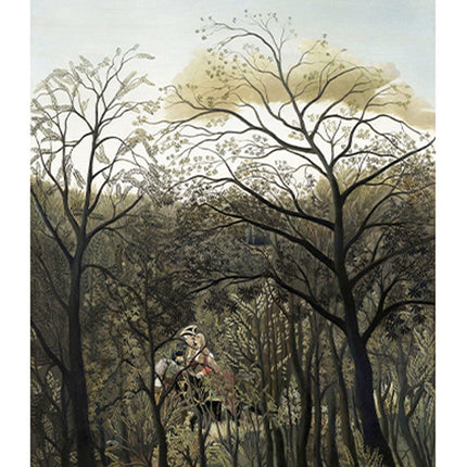 Henri Rousseau - Rendez-vous in the Forest Poster