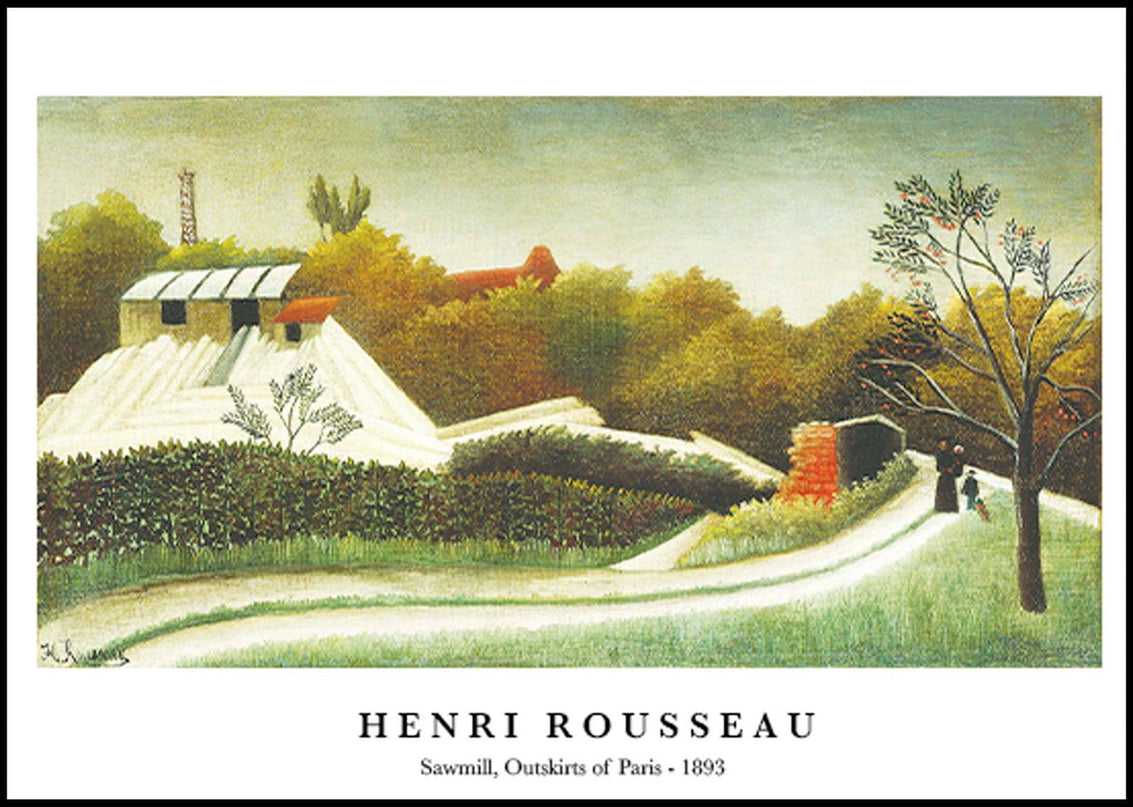 Henri Rousseau - Samwill, Outskirts of Paris Poster