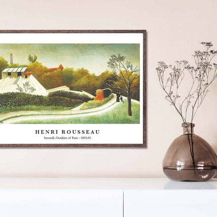 Henri Rousseau - Samwill, Outskirts of Paris Poster