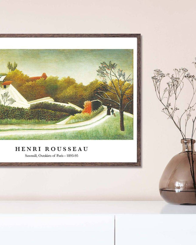Henri Rousseau - Samwill, Outskirts of Paris Poster