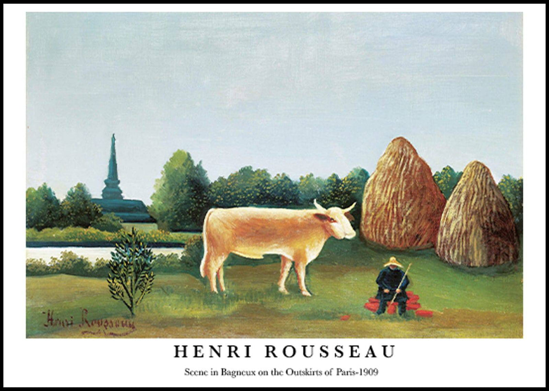 Henri Rousseau - Scene in Bagneux on the Outskirts of Paris Poster