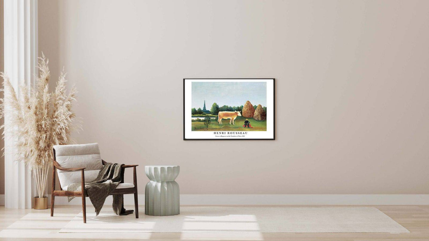 Henri Rousseau - Scene in Bagneux on the Outskirts of Paris Poster