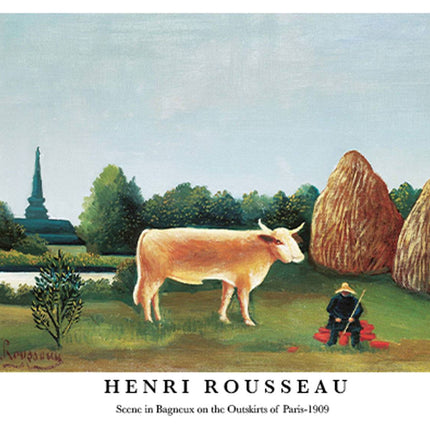 Henri Rousseau - Scene in Bagneux on the Outskirts of Paris Poster