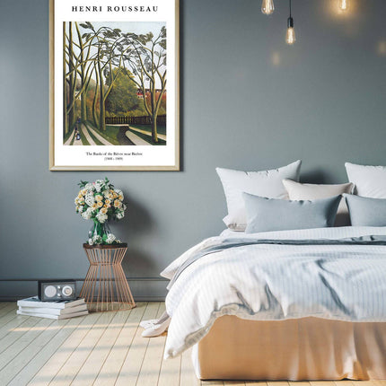 Henri Rousseau - The Banks of the Bièvre near Bicêtre Poster