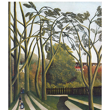 Henri Rousseau - The Banks of the Bièvre near Bicêtre Poster