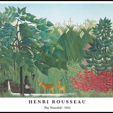 Henri Rousseau - The Waterfall Poster