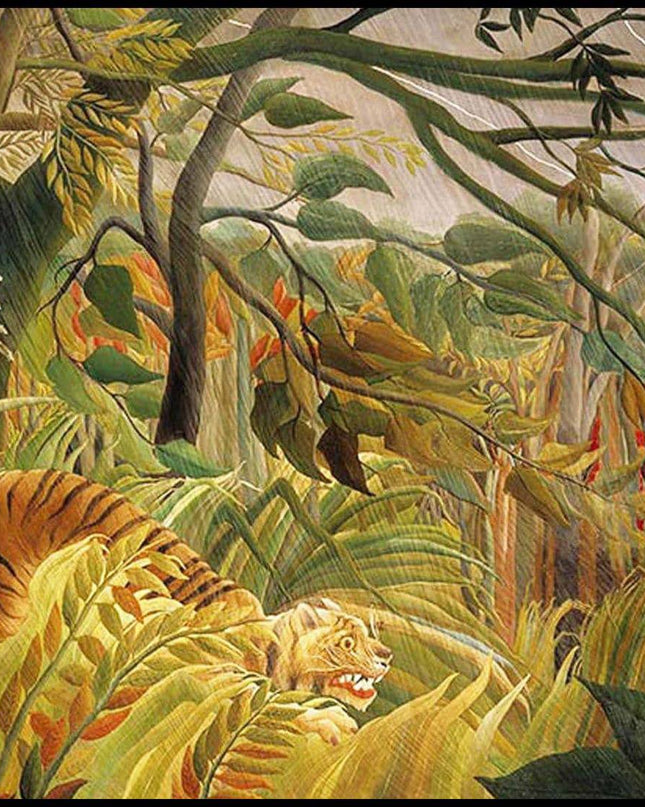 Henri Rousseau - Tiger in a Tropical Storm