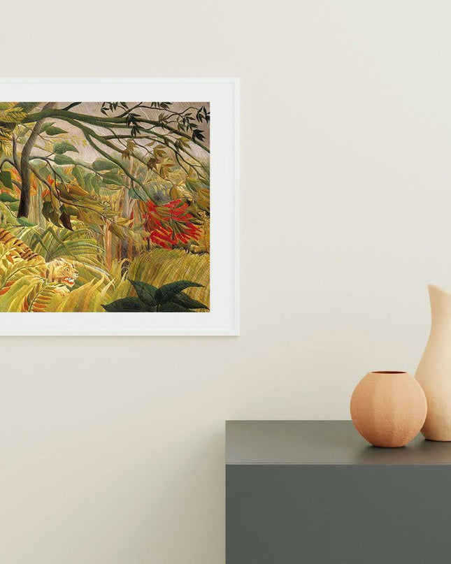 Henri Rousseau - Tiger in a Tropical Storm