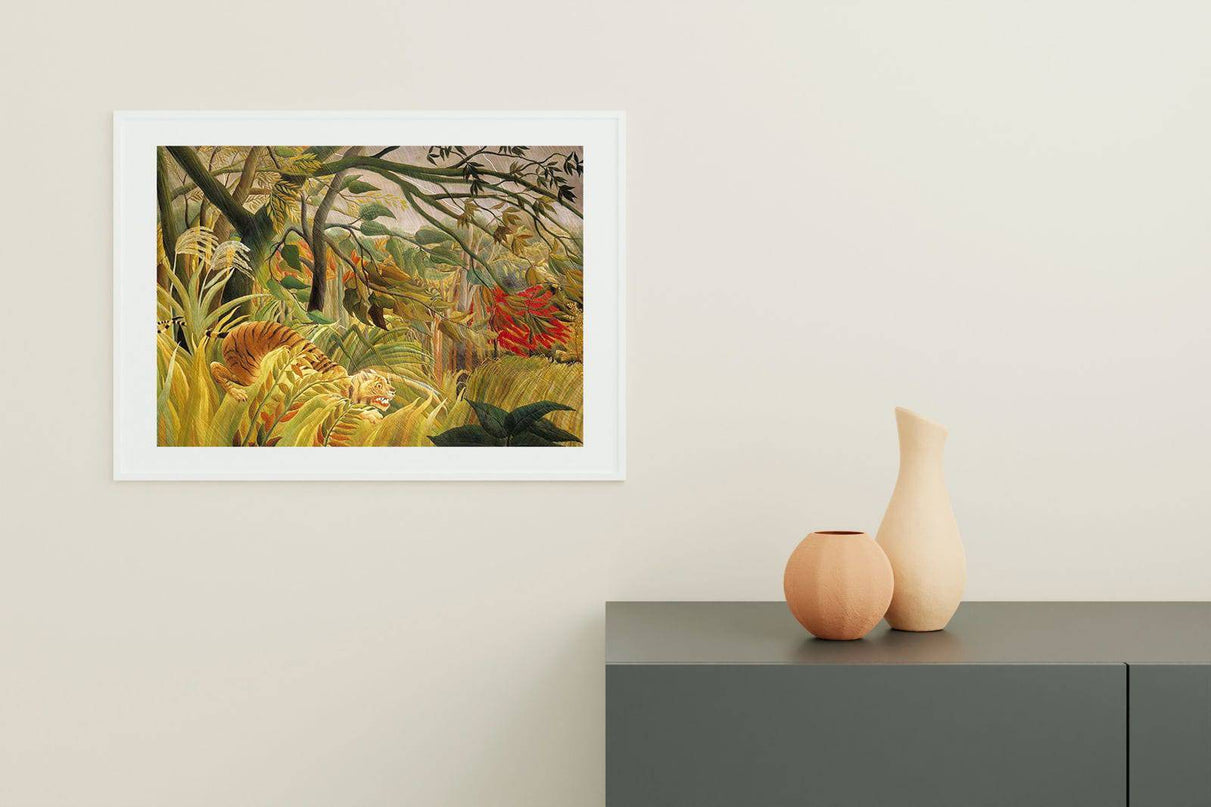 Henri Rousseau - Tiger in a Tropical Storm