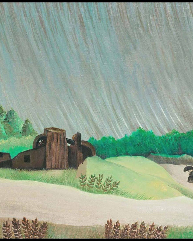 Henri Rousseau - Un Matin De Pluie