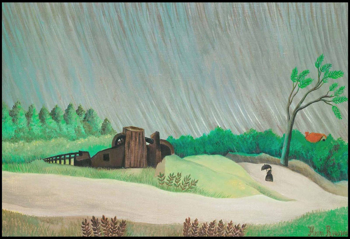 Henri Rousseau - Un Matin De Pluie