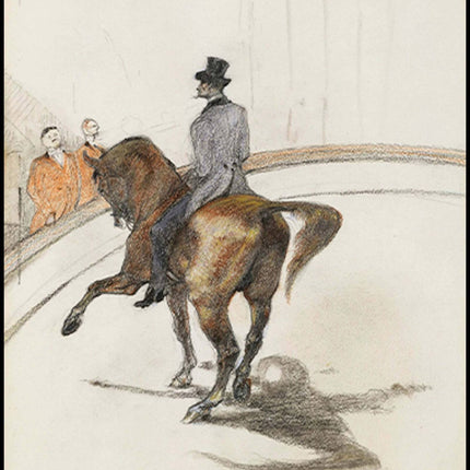 Henri de Toulouse-Lautrec - At The Circus the Spanish Walk