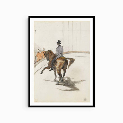 Henri de Toulouse-Lautrec - At The Circus the Spanish Walk