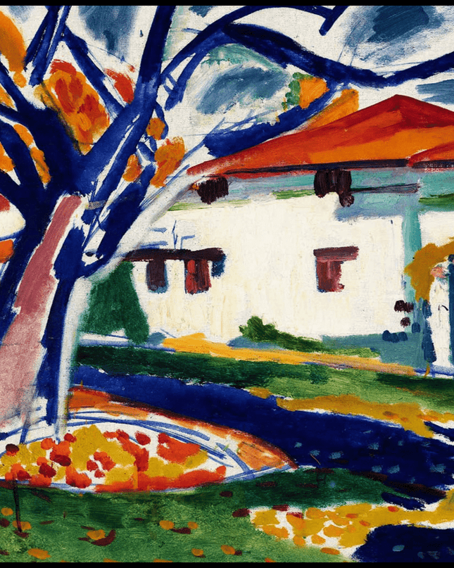 Henry Lyman Saÿen - Blue Trees