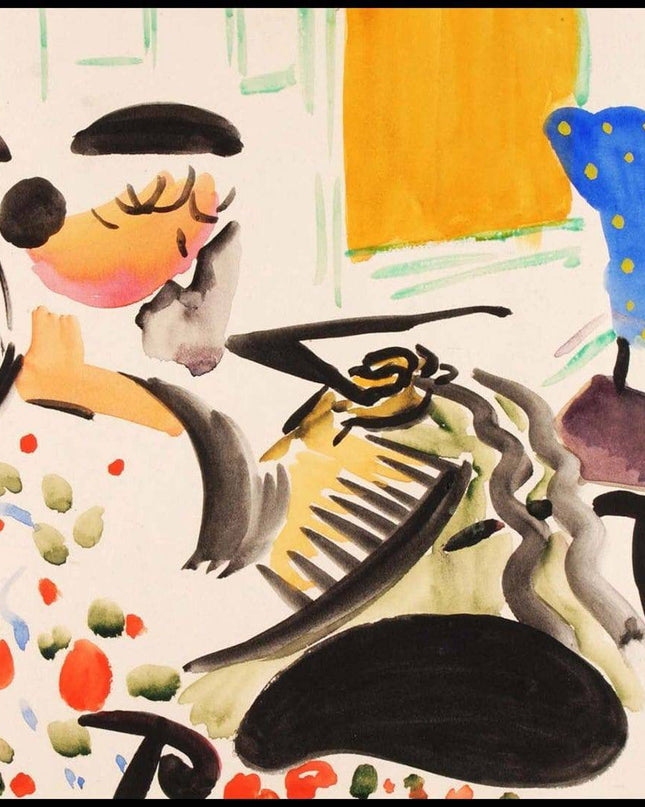 Henry Lyman Saÿen - Calligraphic Interior