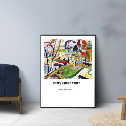 Henry Lyman Saÿen - Décor Plat Poster