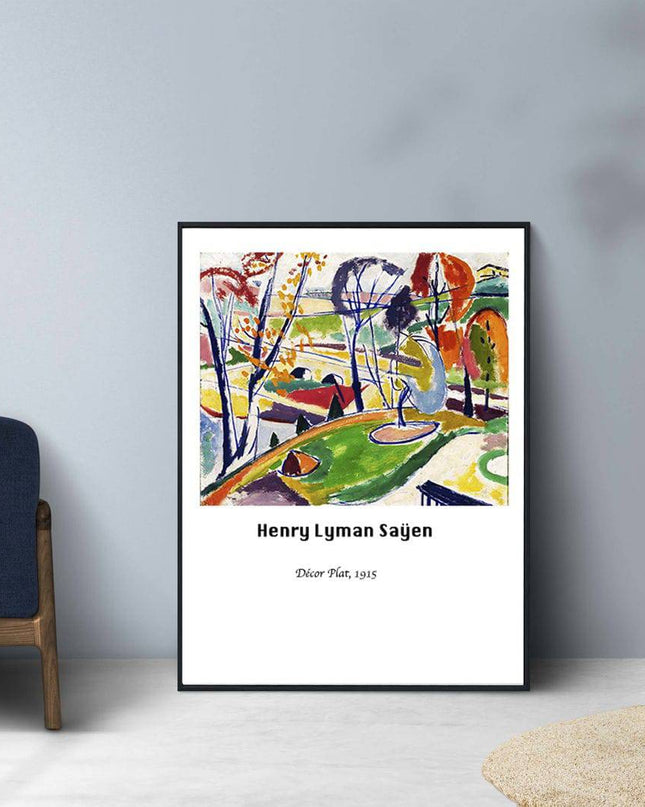 Henry Lyman Saÿen - Décor Plat Poster