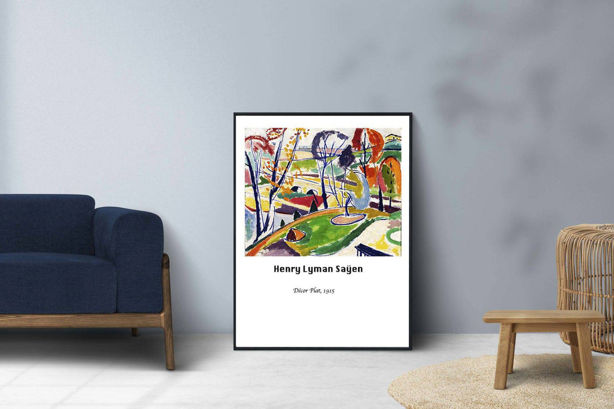 Henry Lyman Saÿen - Décor Plat Poster