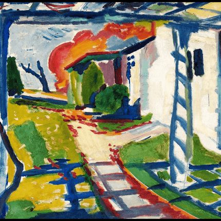 Henry Lyman Saÿen - Grape Arbor