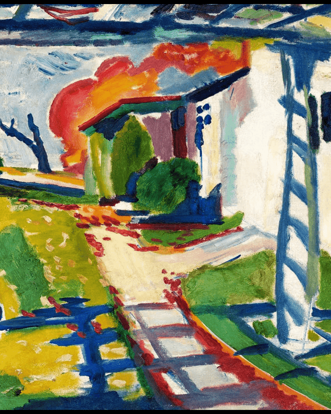 Henry Lyman Saÿen - Grape Arbor