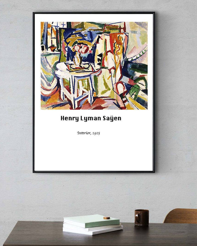 Henry Lyman Saÿen - Interior Poster