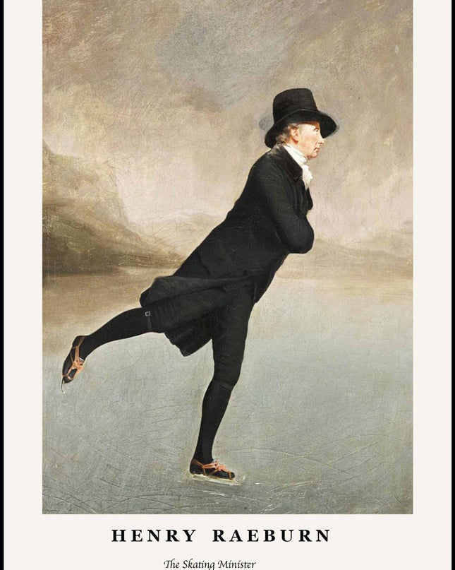 Henry Raeburn - The Skating Minister Poster