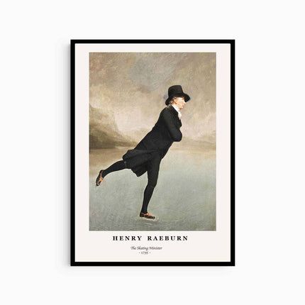 Henry Raeburn - The Skating Minister Poster