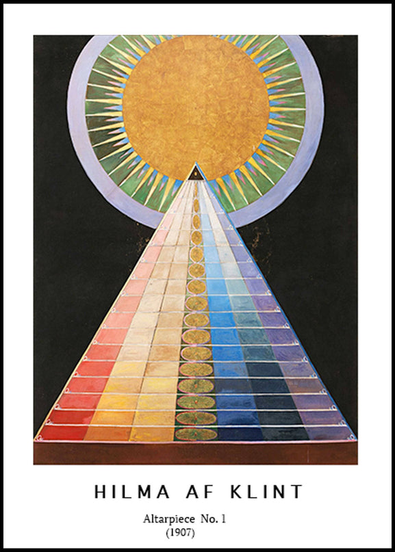 Hilma af Klint - Altarpiece No. 1 Poster