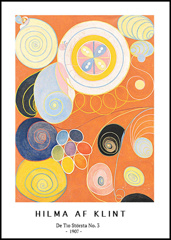 Hilma af Klint - De Tio Största Poster