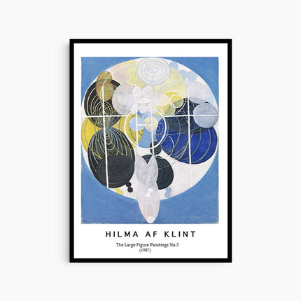 Hilma af Klint - The Large Figure Paintings Nr 5 Poster