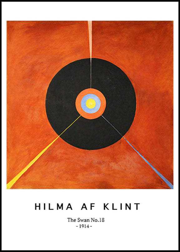 Hilma af Klint - The Swan No.18 Poster