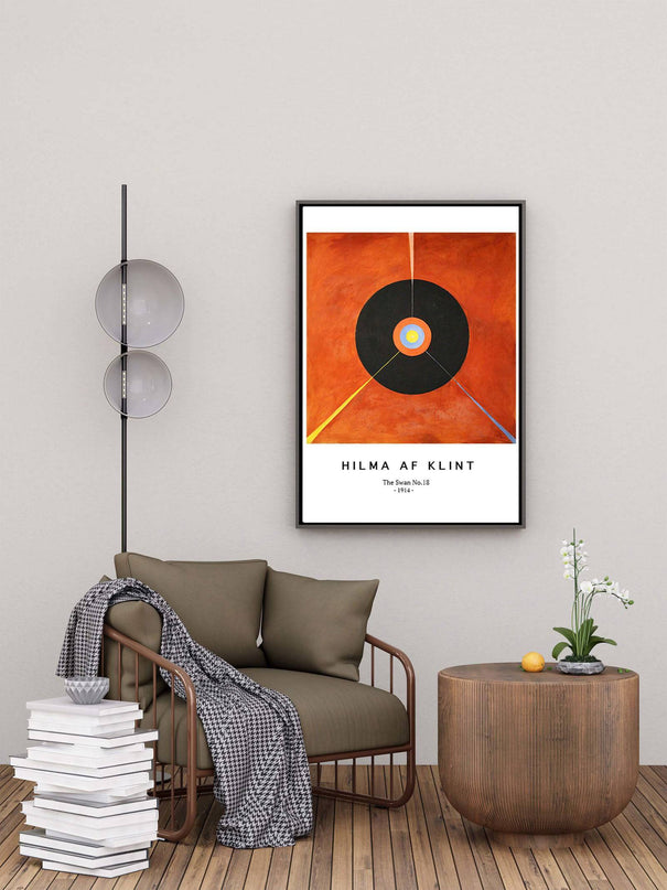 Hilma af Klint - The Swan No.18 Poster