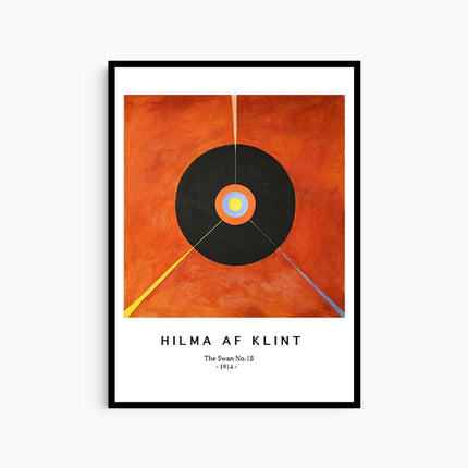 Hilma af Klint - The Swan No.18 Poster