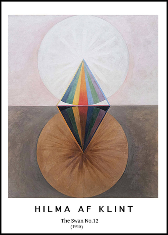 Hilma af Klint - The Swan No. 12 Poster