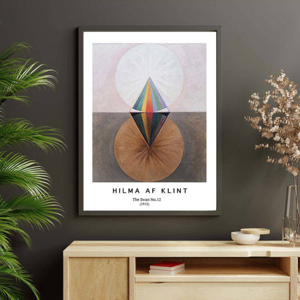 Hilma af Klint - The Swan No. 12 Poster