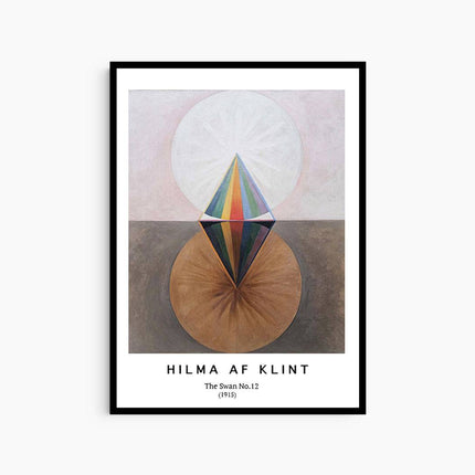Hilma af Klint - The Swan No. 12 Poster