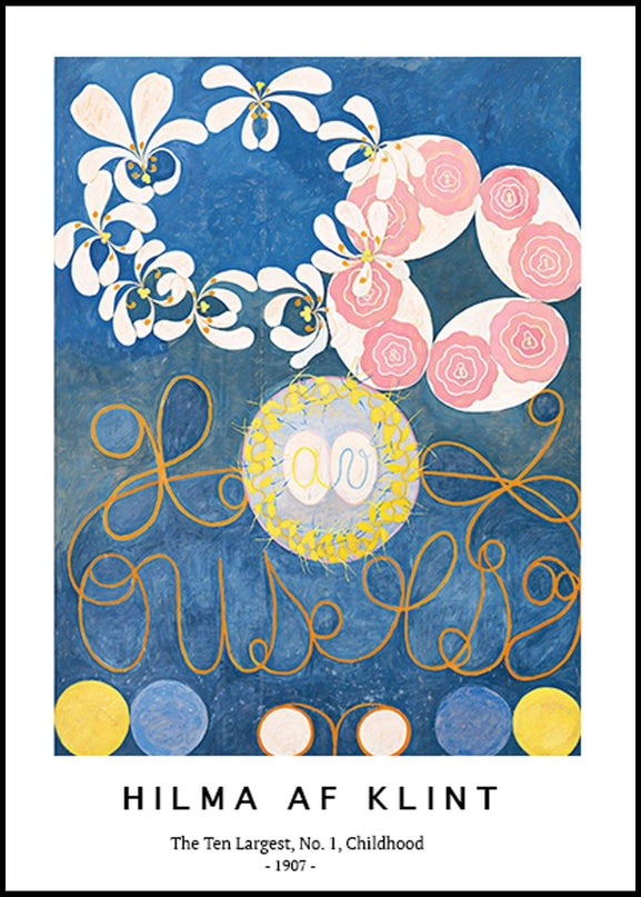 Hilma af Klint - The Ten Largest No. 1 Childhood Poster